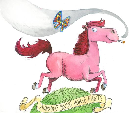 AnnoyingYoungHorseHabits