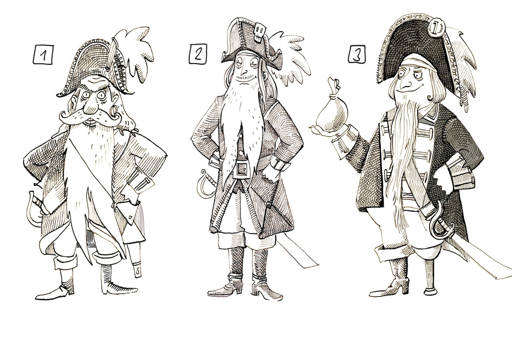 PirateCaptainSketches