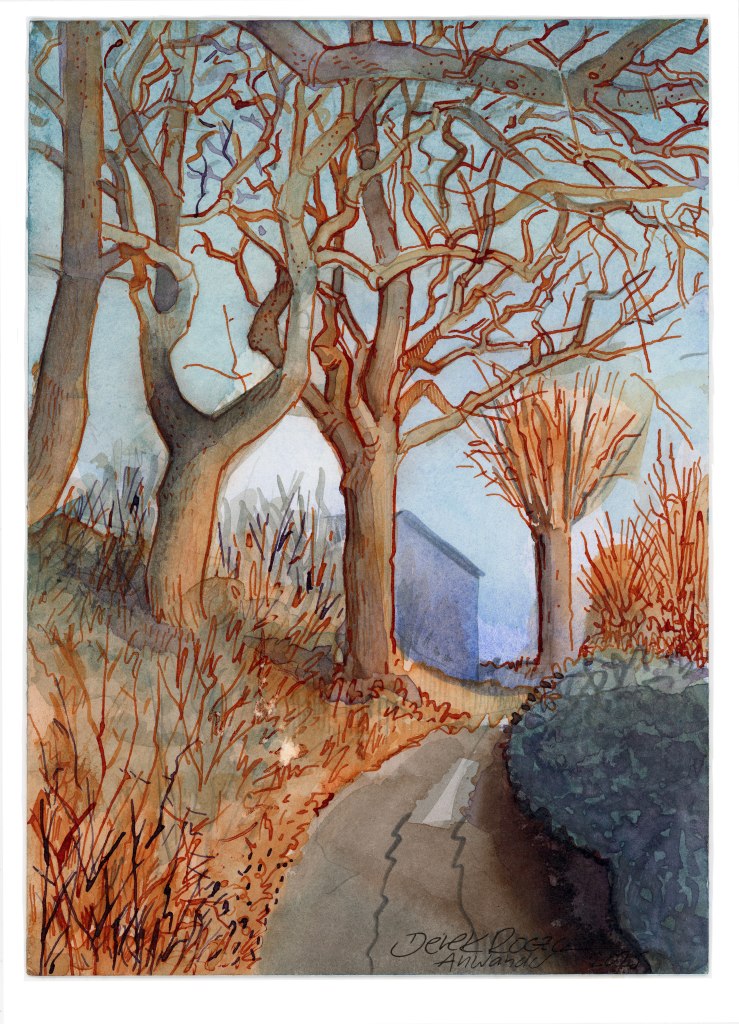 Landschaftskizze Bergisches Land 2025